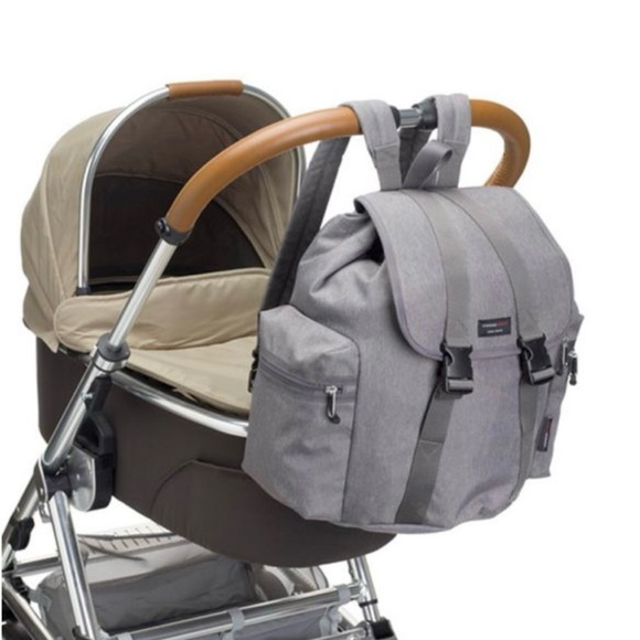 Storksak Large, Multi-Functional, Waterproof, Travel Backpack, Diaper Bag - Picture 15 of 16